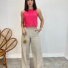 Cropped Feminino Ana Júlia sem Bojo com Alça Fina Pink - Fernanda Ramos Store