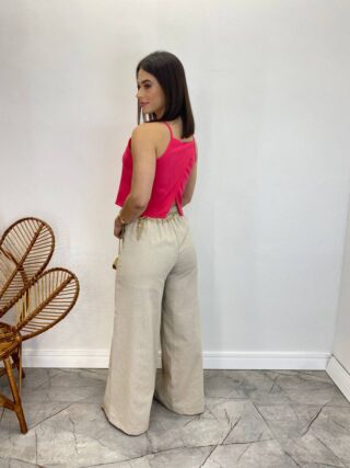 Cropped Feminino Ana Júlia sem Bojo com Alça Fina Pink - Fernanda Ramos Store