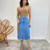 Cropped Feminino Modal Bianca Tomara que Caia Bege - Fernanda Ramos Store