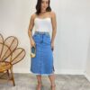 Cropped Feminino Modal Bianca Tomara que Caia Branco - Fernanda Ramos Store