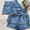 Short Jeans Feminino Rafaela com Botões 094726 - Fernanda Ramos Store