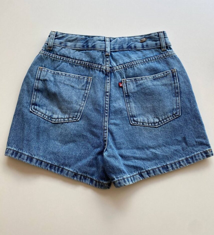 Short Saia Feminino Jeans Valentina com Bolsos - Fernanda Ramos Store