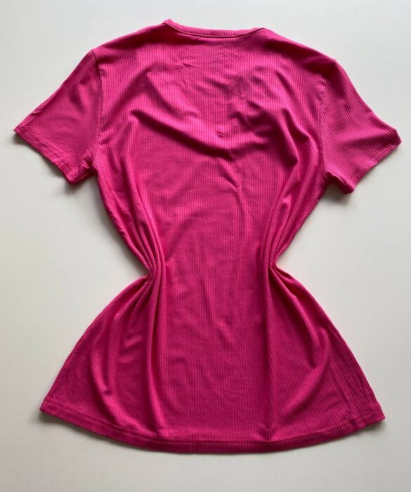 Blusa Helena Feminina Baby Look Canelada Malwee Pink - Fernanda Ramos Store