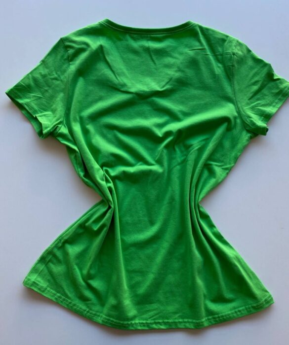 Blusa Feminina Baby Look Malwee Verde - Fernanda Ramos Store