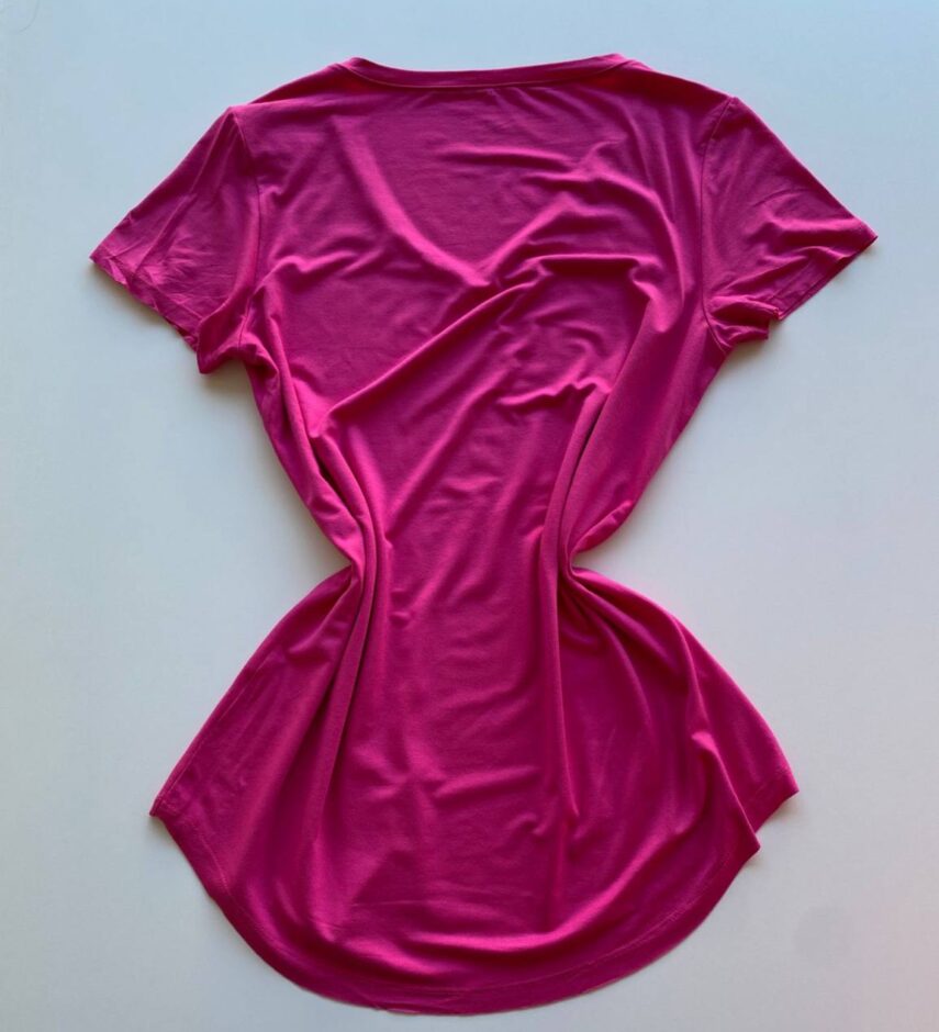 Blusa Feminina Tradicional Manga Curta Malwee Pink - Fernanda Ramos Store