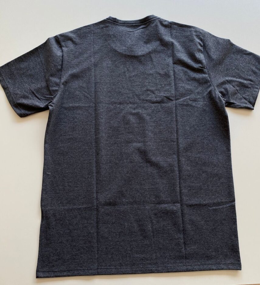 Camiseta Masculina Essencial Slim Cinza Mesclado 0005 - Fernanda Ramos Store