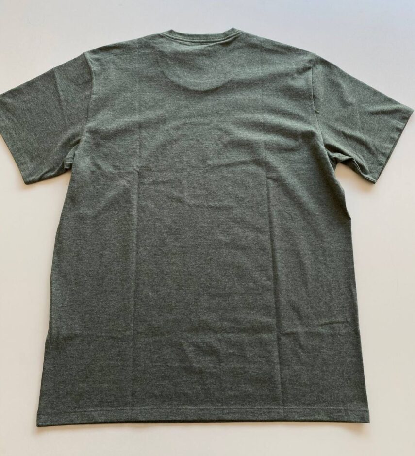 Camiseta Masculina Essencial Slim Verde Mescla 0030 - Fernanda Ramos Store