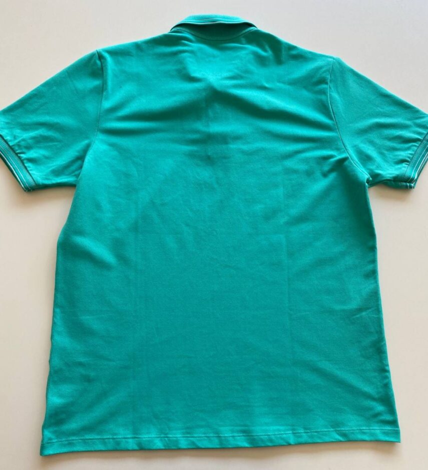 Camiseta Polo Essencial Slim Ogochi Verde Água 0037 - Fernanda Ramos Store
