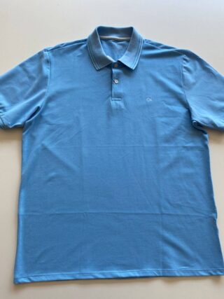 Camiseta Polo Masculina Slim Ogochi Azul 0089 - Fernanda Ramos Store