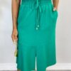 Conjunto Feminino Liz Regata e Saia Midi Verde com Amarração - Fernanda Ramos Store