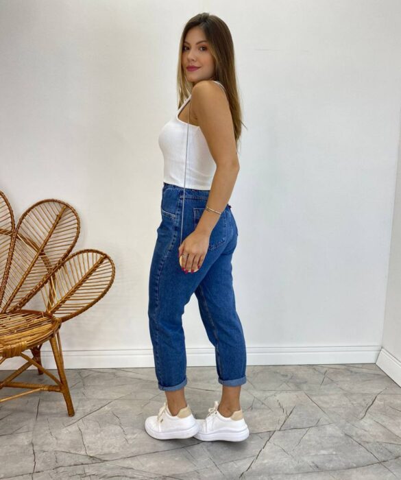 Cropped Feminino Juliana Malha Canelada sem Bojo Branco - Fernanda Ramos Store