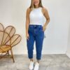 Cropped Feminino Juliana Malha Canelada sem Bojo Branco - Fernanda Ramos Store