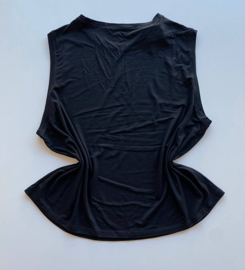 Cropped Feminino sem Bojo Malwee Preto - Fernanda Ramos Store