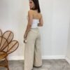 Cropped Feminino Tomara que Caia Branco sem Bojo com Cinto - Fernanda Ramos Store