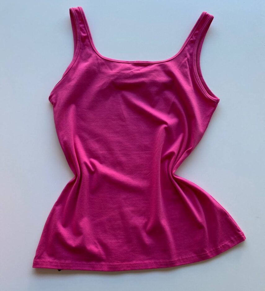 Regata Feminina Básica Malwee Pink - Fernanda Ramos Store