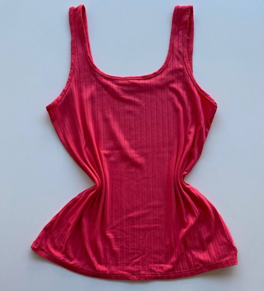 Regata Feminina Canelada Malwee Rosa - Fernanda Ramos Store