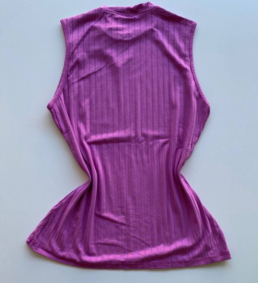 Regata Feminina Lilás Canelada Malwee - Fernanda Ramos Store