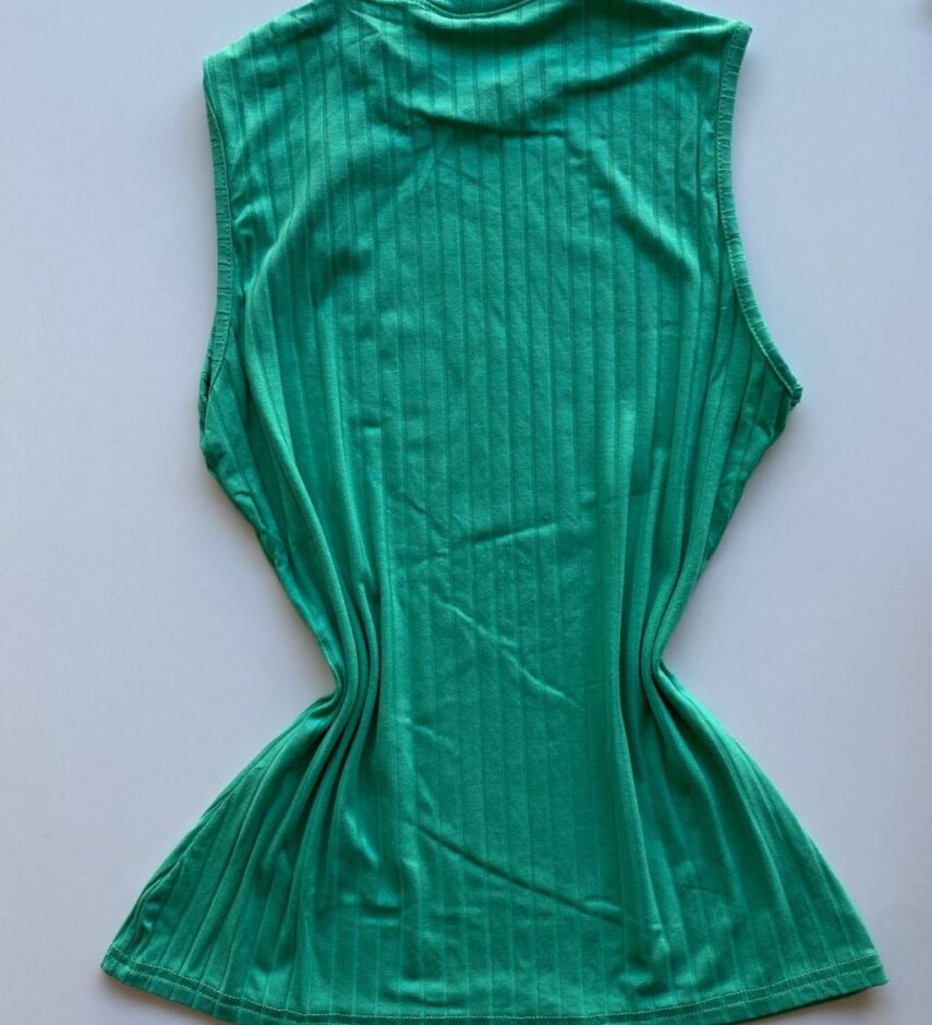 Regata Feminina Verde Menta Canelada Malwee - Fernanda Ramos Store