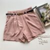 Short Feminino Juliana com Cinto Ros - Fernanda Ramos Store