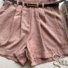 Short Feminino Juliana com Cinto Ros - Fernanda Ramos Store