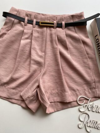 Short Feminino Juliana com Cinto Ros - Fernanda Ramos Store