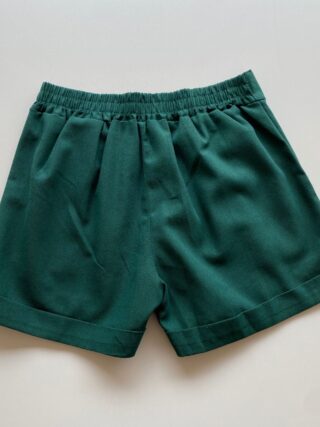Short Feminino Viscolinho Jéssica com Bolsos Verde - Fernanda Ramos Store
