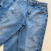 Calça Feminina Mom Barra Dobrada Jeans Claro 016165 - Fernanda Ramos Store