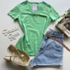 Blusa Alicia Feminina Malwee Verde - Fernanda Ramos Store