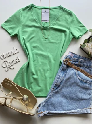 Blusa Alicia Feminina Malwee Verde - Fernanda Ramos Store