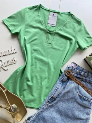 Blusa Alicia Feminina Malwee Verde - Fernanda Ramos Store