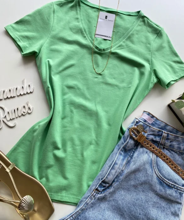 Blusa Alicia Feminina Malwee Verde - Fernanda Ramos Store