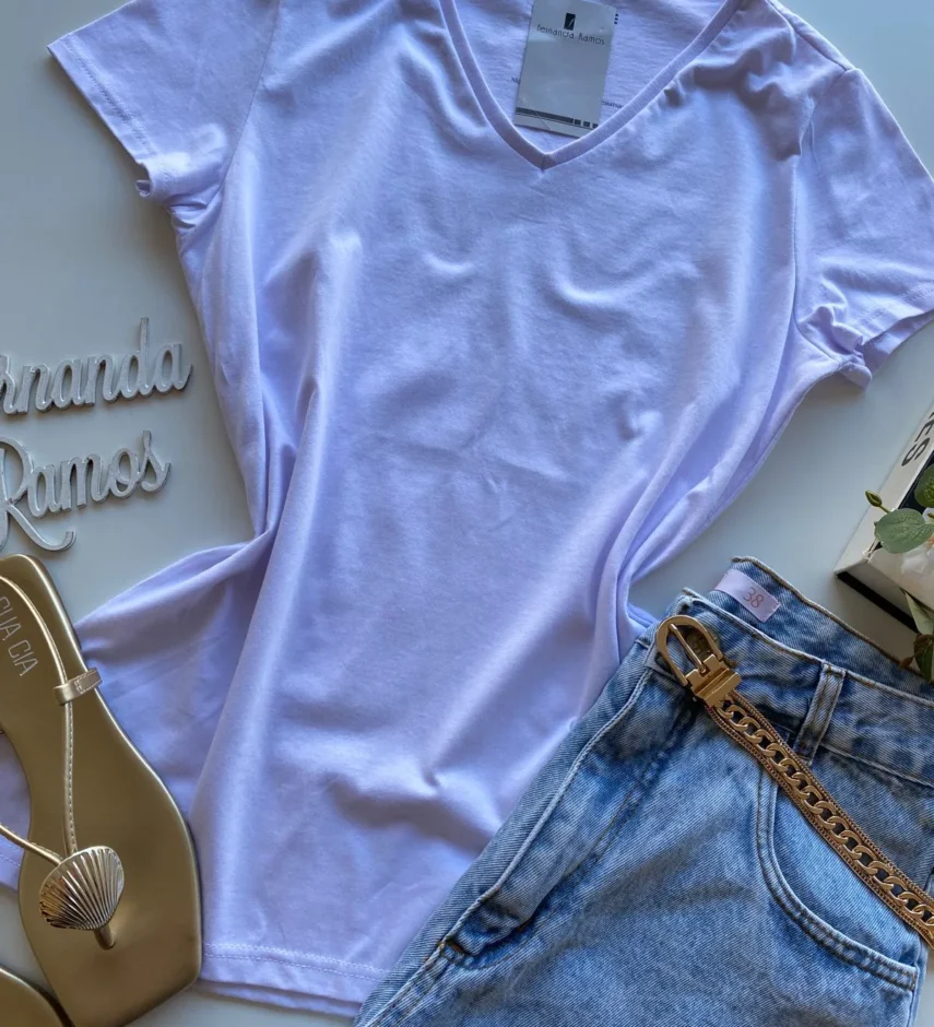 Blusa Júlia Feminina Malwee Branca 7400 - Fernanda Ramos Store