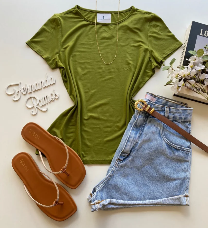 Blusa Nubia Feminina Malwee Verde - Fernanda Ramos Store