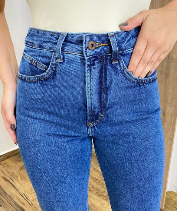 Calça Jeans Feminina Mom Alicia 016317 - Fernanda Ramos Store