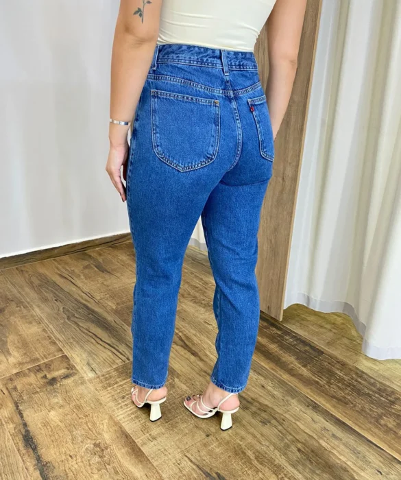 Calça Jeans Feminina Mom Alicia 016317 - Fernanda Ramos Store