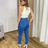 Calça Jeans Feminina Mom Alicia 016317 - Fernanda Ramos Store