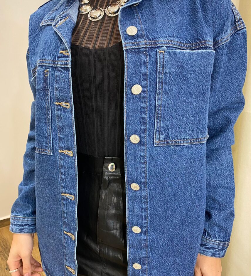 Max Jaqueta Feminina Giorgia Jeans 023184 - Fernanda Ramos Store