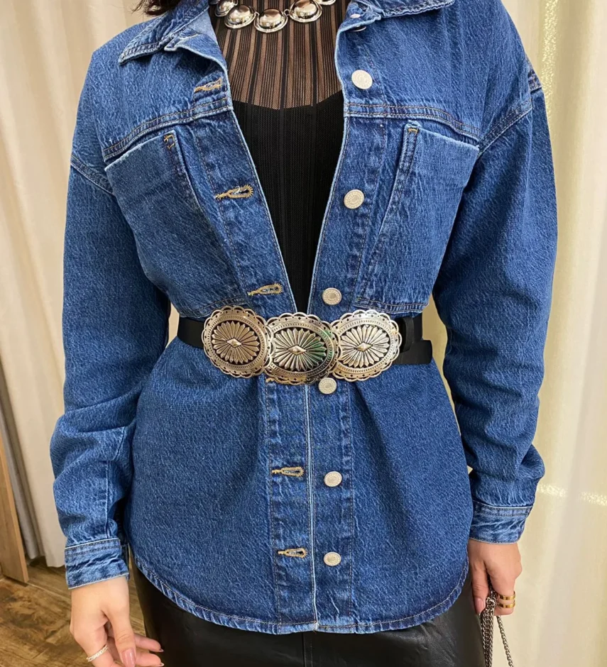 Max Jaqueta Feminina Giorgia Jeans 023184 - Fernanda Ramos Store
