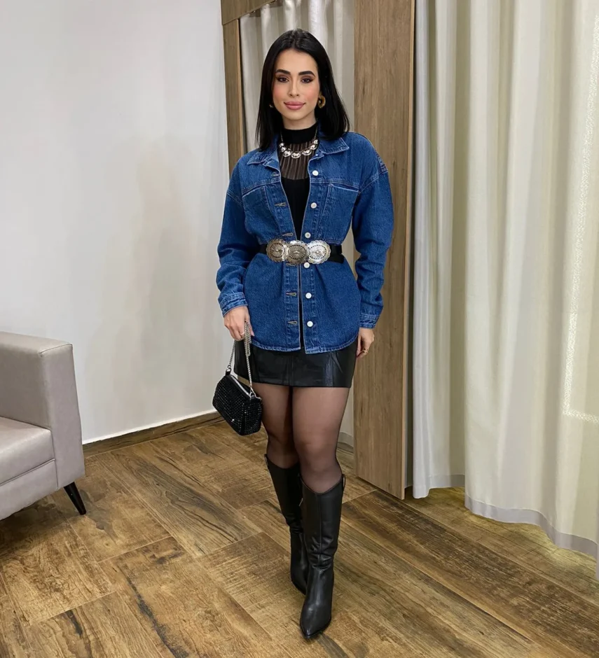 Max Jaqueta Feminina Giorgia Jeans 023184 - Fernanda Ramos Store