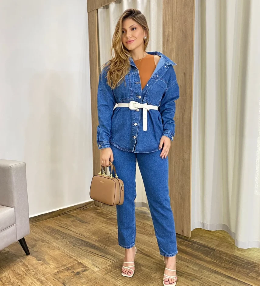Max Jaqueta Feminina Giorgia Jeans 023184 - Fernanda Ramos Store