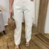 Calça Feminina Cargo Ayla Jeans Cru - Fernanda Ramos Store