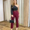 Body Feminino Júlia com Bojo Preto sem Fecho - Fernanda Ramos Store