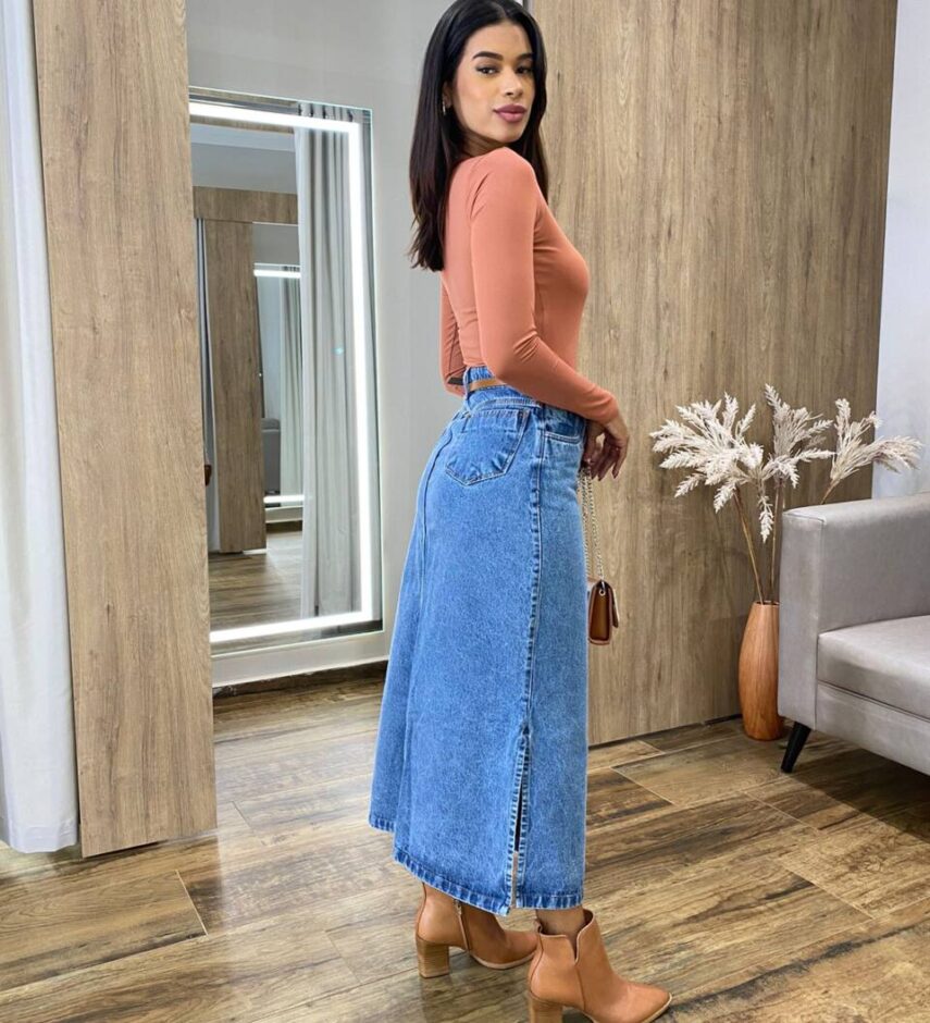 Body Feminino Manga Longa Emilly sem Bojo Terra - Fernanda Ramos Store