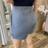 Short Feminino Alfaiataria Lara Cinza com Cinto - Fernanda Ramos Store