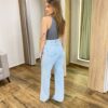 Calça Feminina Stella Wide Leg Jeans - Fernanda Ramos Store