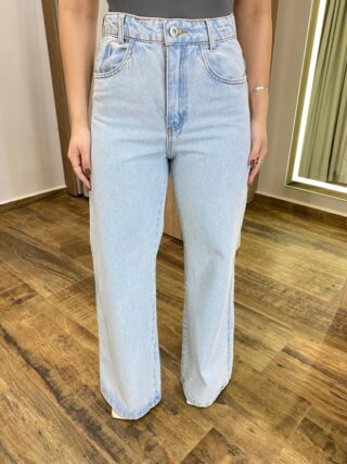 Calça Feminina Stella Wide Leg Jeans - Fernanda Ramos Store