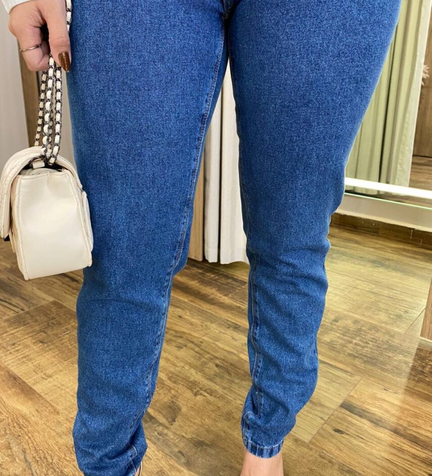 Calça Jeans Feminina Mom Cecília 29425 - Fernanda Ramos Store