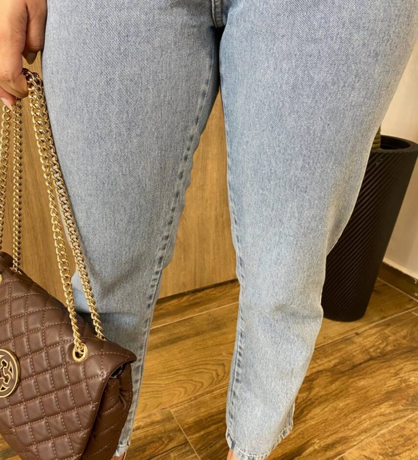Calça Jeans Feminina Mom Clarice - Fernanda Ramos Store