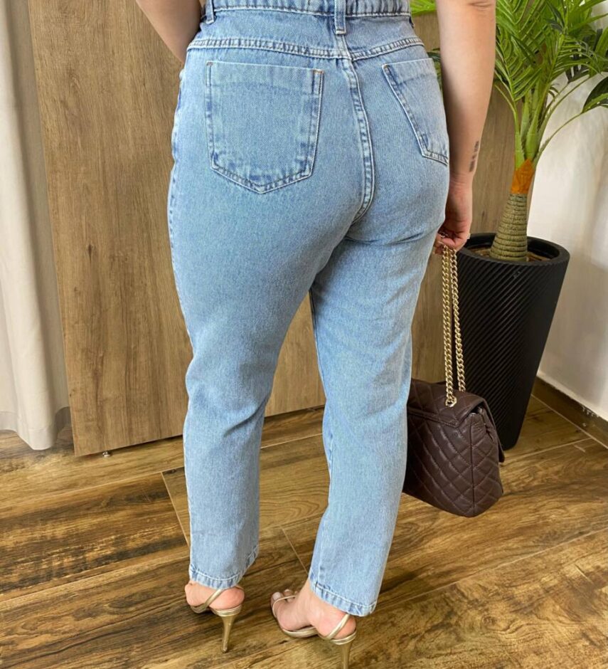 Calça Jeans Feminina Mom Clarice - Fernanda Ramos Store