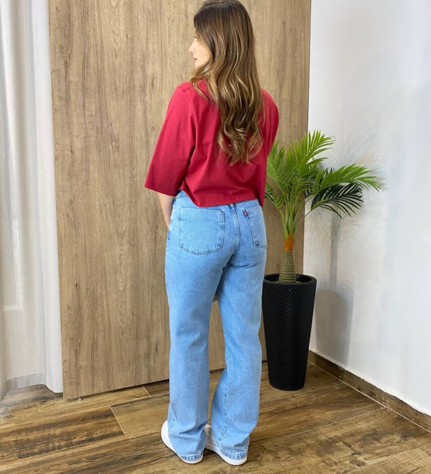 Cropped Feminino sem Bojo Wild & Free Vinho - Fernanda Ramos Store